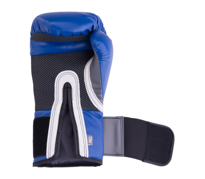 Перчатки боксерские Pro Style Elite 2214E, 14oz, к/з, синие, фото 3