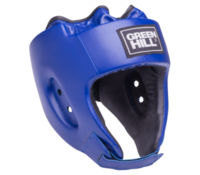 Шлем открытый Alfa HGA-4014, кожзам, синий, L, фото 1
