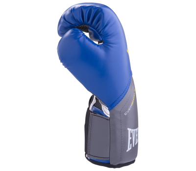 Перчатки боксерские Pro Style Elite 2214E, 14oz, к/з, синие, фото 5