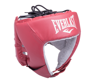 Шлем открытый USA Boxing 610400U, L, кожа, красный, фото 1