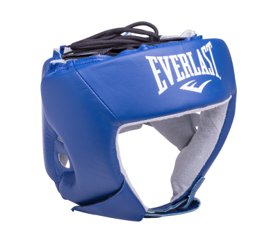 Шлем открытый USA Boxing 610406U, L, кожа, синий, фото 1