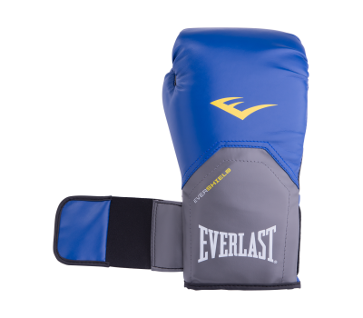 Перчатки боксерские Pro Style Elite 2210E, 10oz, к/з, синие, фото 2