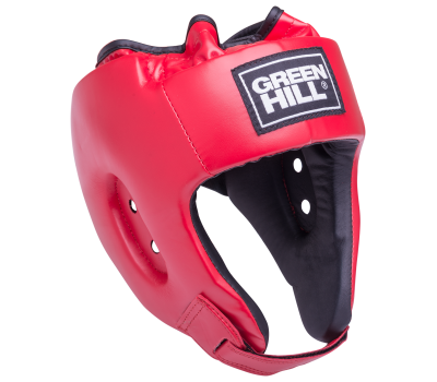 Шлем открытый Alfa HGA-4014, кожзам, красный, XL, фото 1