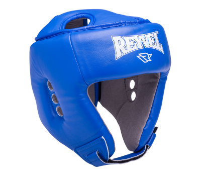 Шлем открытый RV-302, кожзам, синий, L, фото 1
