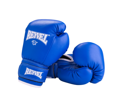 Перчатки боксерские RV-101, 6oz, к/з, синие, фото 1