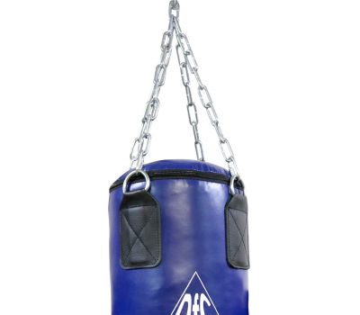 Боксёрский мешок DFC HBPV5.1 синий 150х30, фото 3