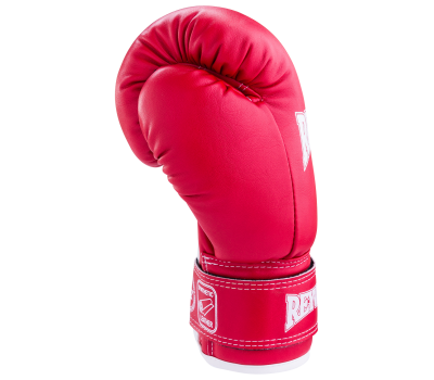 Перчатки боксерские RV-101, 12oz, к/з, красные, фото 3