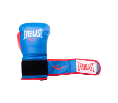 Перчатки боксерские Powerlock P00000727-12, 12oz, синий/красный, фото 4