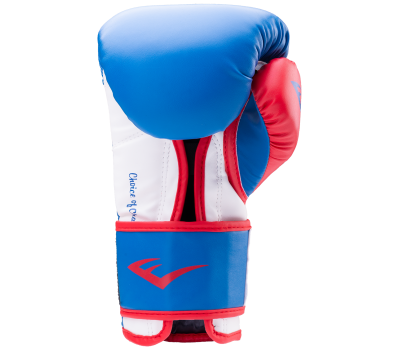 Перчатки боксерские Powerlock P00000727-12, 12oz, синий/красный, фото 2