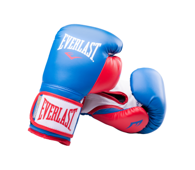 Перчатки боксерские Powerlock P00000727-10, 10oz, синий/красный, фото 1
