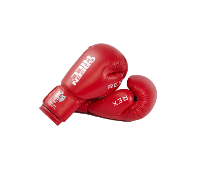 Перчатки боксерские REX BGR-2272, 12 oz, красный, фото 1