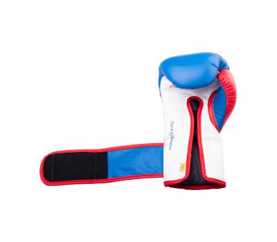 Перчатки боксерские Powerlock P00000727-12, 12oz, синий/красный, фото 5