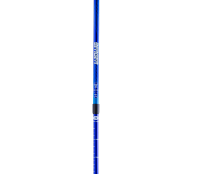 Палки для скандинавской ходьбы Rainbow, 77-135 см, 2-секционные, синий/голубой, фото 2