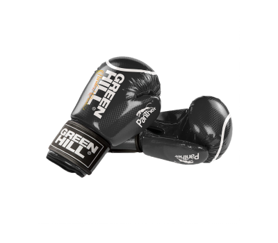 Перчатки боксерские Panther BGP-2098, 10 oz, черный, фото 1