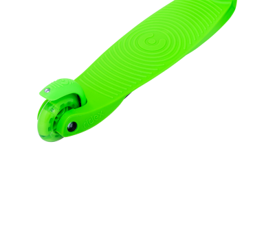 Самокат 3-колесный Zippy 3D, 120/80 мм, зеленый, фото 6