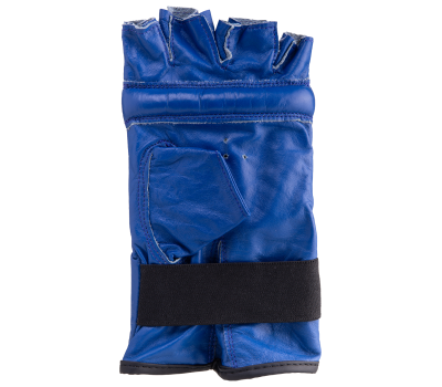 Перчатки снарядные ROYAL CMR-2076, шингарды, кожа, синие, M, фото 5