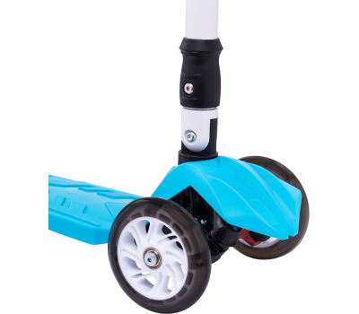 Самокат 3-колесный Smart 3D, 120/80 мм, синий, фото 4