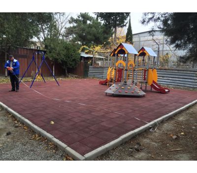 Детская площадка «Romana 104.12.00» красно-голубой, фото 5