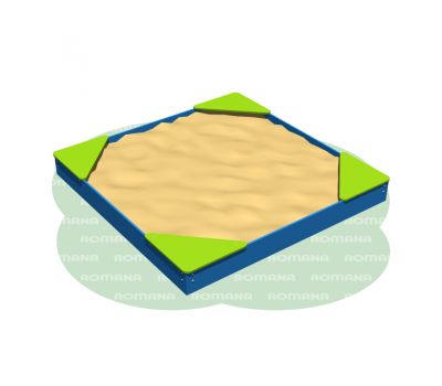Песочница (2 x 2, фанера) «Romana 109.33.00», фото 1
