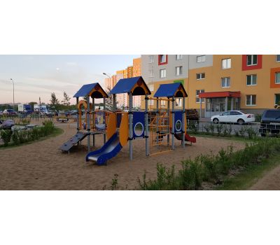 Детская площадка «Romana 104.12.00» красно-голубой, фото 9