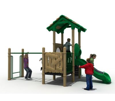 Детская игровая площадка Air-Gym Play Баобаб WD-TUV015, серия Цветной лес, фото 2