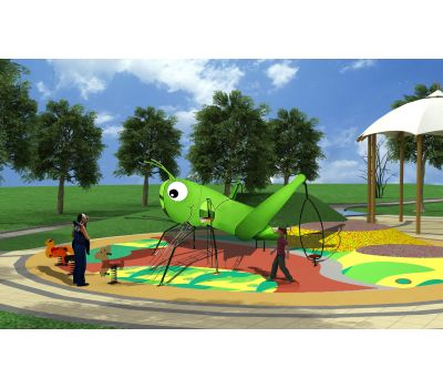 Детская игровая площадка Air-Gym Play Кузнечик WD-DZ050, серия Животный мир, фото 1
