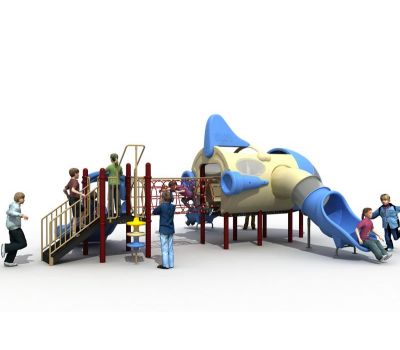 Детская игровая площадка Air-Gym Play Аполлон - 13 WD-FJ009, серия Авиация, фото 2