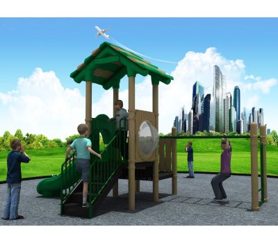 Детская игровая площадка Air-Gym Play Баобаб WD-TUV015, серия Цветной лес, фото 1
