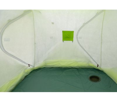 Зимняя палатка ЛОТОС Куб 3 Компакт Эко (стеклокомпозитный каркас), фото 2