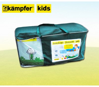 Сухой бассейн Kampfer Kids (голубой + 100 шаров), фото 6