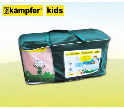 Сухой бассейн Kampfer Kids (розовый + 100 шаров), фото 7