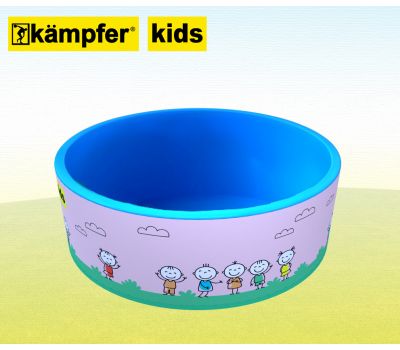 Сухой бассейн Kampfer Kids (розовый + 100 шаров), фото 5