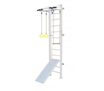 Шведская стенка Kampfer Ride Wall (№6 Жемчужный Стандарт белый антик турник), фото 10