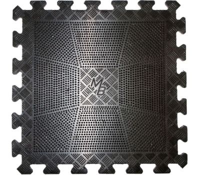 Коврик резиновый черный 400х400, толщина 12мм, фото 1