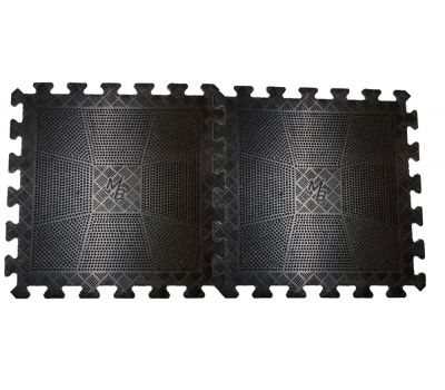 Коврик резиновый черный 400х400, толщина 12мм, фото 2