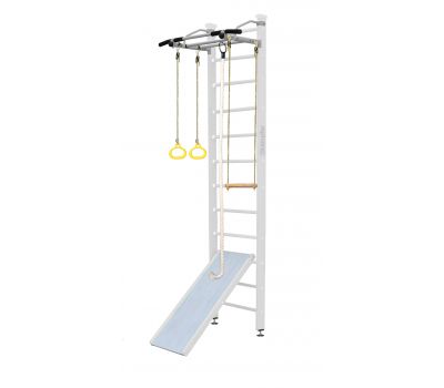 Шведская стенка Kampfer Ride Ceiling (№6 Жемчужный Высота 3 м белый антик турник), фото 10