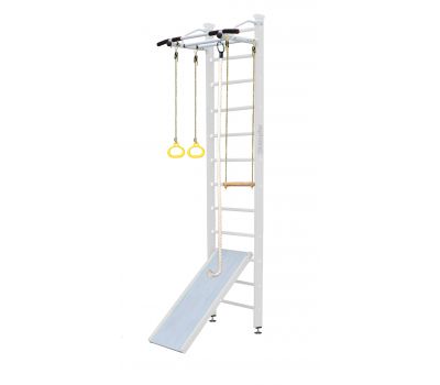 Шведская стенка Kampfer Ride Ceiling (№6 Жемчужный Высота 3 м белый турник), фото 10