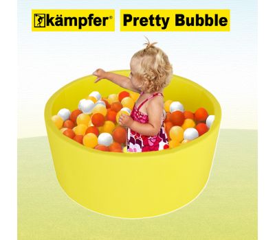 Детский сухой бассейн Kampfer Pretty Bubble (Желтый + 100 шаров), фото 4