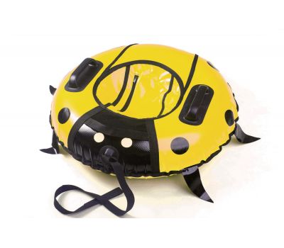 Тюбинг LadyBug Yellow (Диаметр 100 см), фото 2