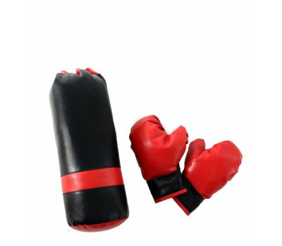 Набор боксерский мешок-груша и перчатки детские Midzumi (с наполнителем синтешар)