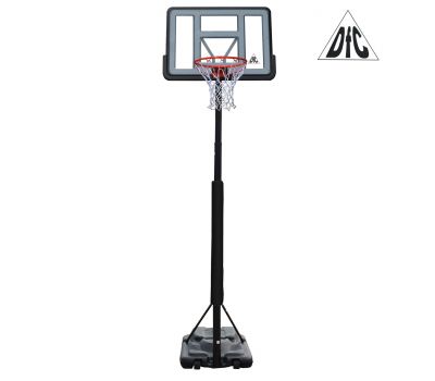 Баскетбольная мобильная стойка DFC STAND44PVC3 110x75cm ПВХ раздвиж.регулировка (STAND 4PVC3), фото 2