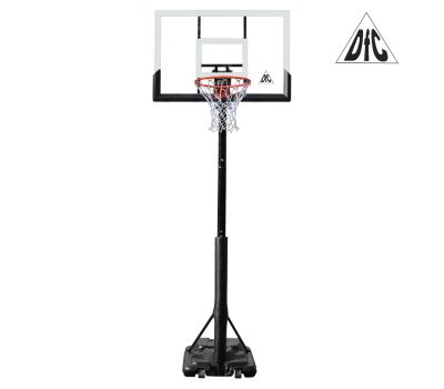 Баскетбольная мобильная стойка DFC STAND52P 132x80cm поликарбонат раздижн. рег-ка (два короба), фото 2