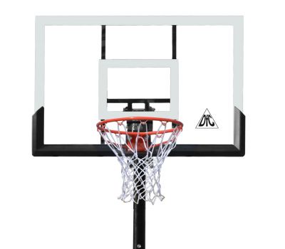 Баскетбольная мобильная стойка DFC STAND52P 132x80cm поликарбонат раздижн. рег-ка (два короба), фото 3