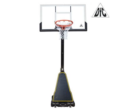 Баскетбольная мобильная стойка DFC STAND54P2 136x80cm поликарбонат, фото 2