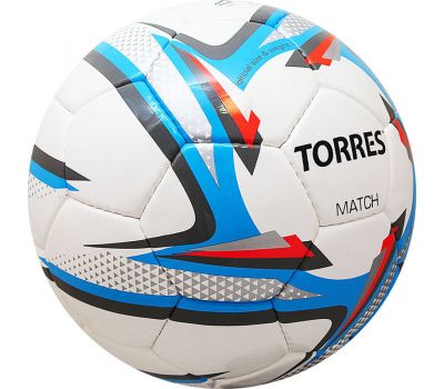 Мяч футбольный TORRES Match 4 размер, фото 2