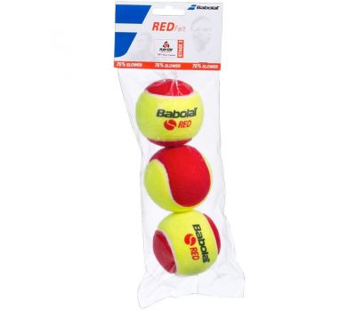 Мяч теннисный BABOLAT Red, фото 1