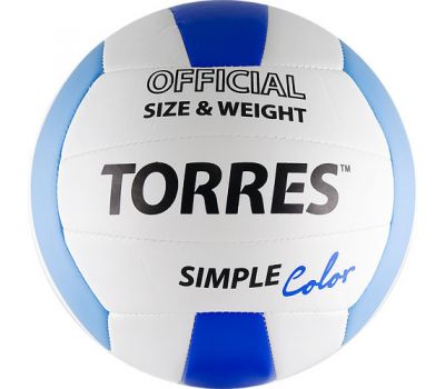 Мяч волейбольный TORRES Simple Color, фото 1