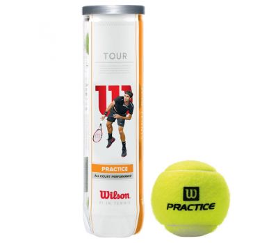 Мяч теннисный Wilson Tour Practice, фото 1