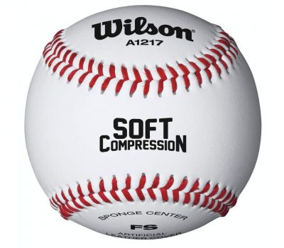 Мяч для бейсбола Wilson Soft Compression, фото 1