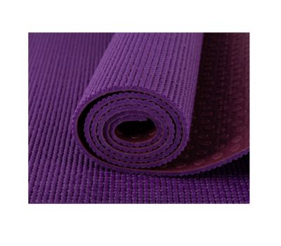 Коврик для йоги и фитнеса Atemi, AYM01DB, ПВХ, 173x61x0,6 см, двусторонний, фиолетовый, фото 2